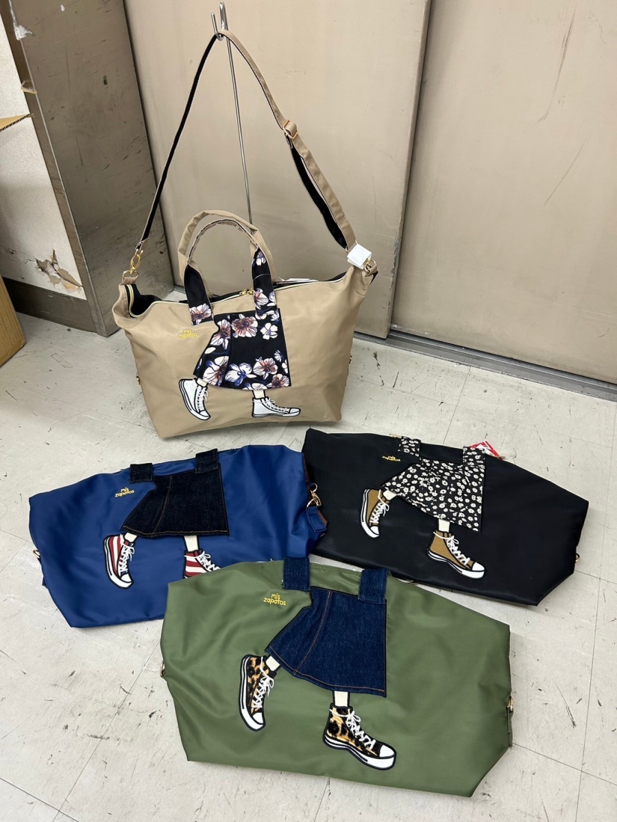 【Zapatos】ロンスカ2WAYボストン 上代3900円、4色込み 約30×36×16cm