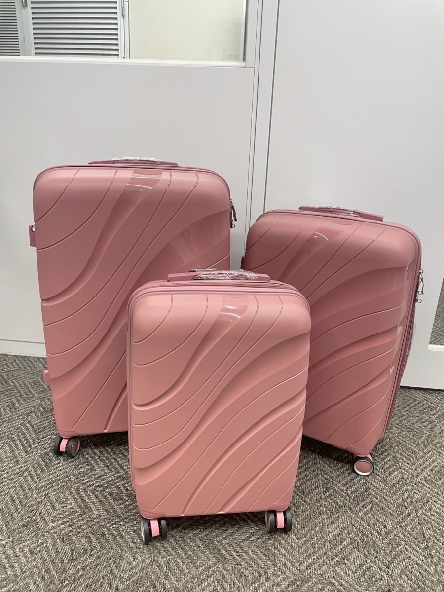 軽量4輪キャスター(3サイズ込・ゴールド 3サイズ込み、約39×56×21.5cm 約43×65×26、49×75×29.5cm