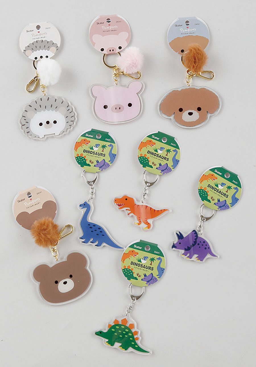 ファンシー柄アクリルキーホルダー 上代730円　48個セット