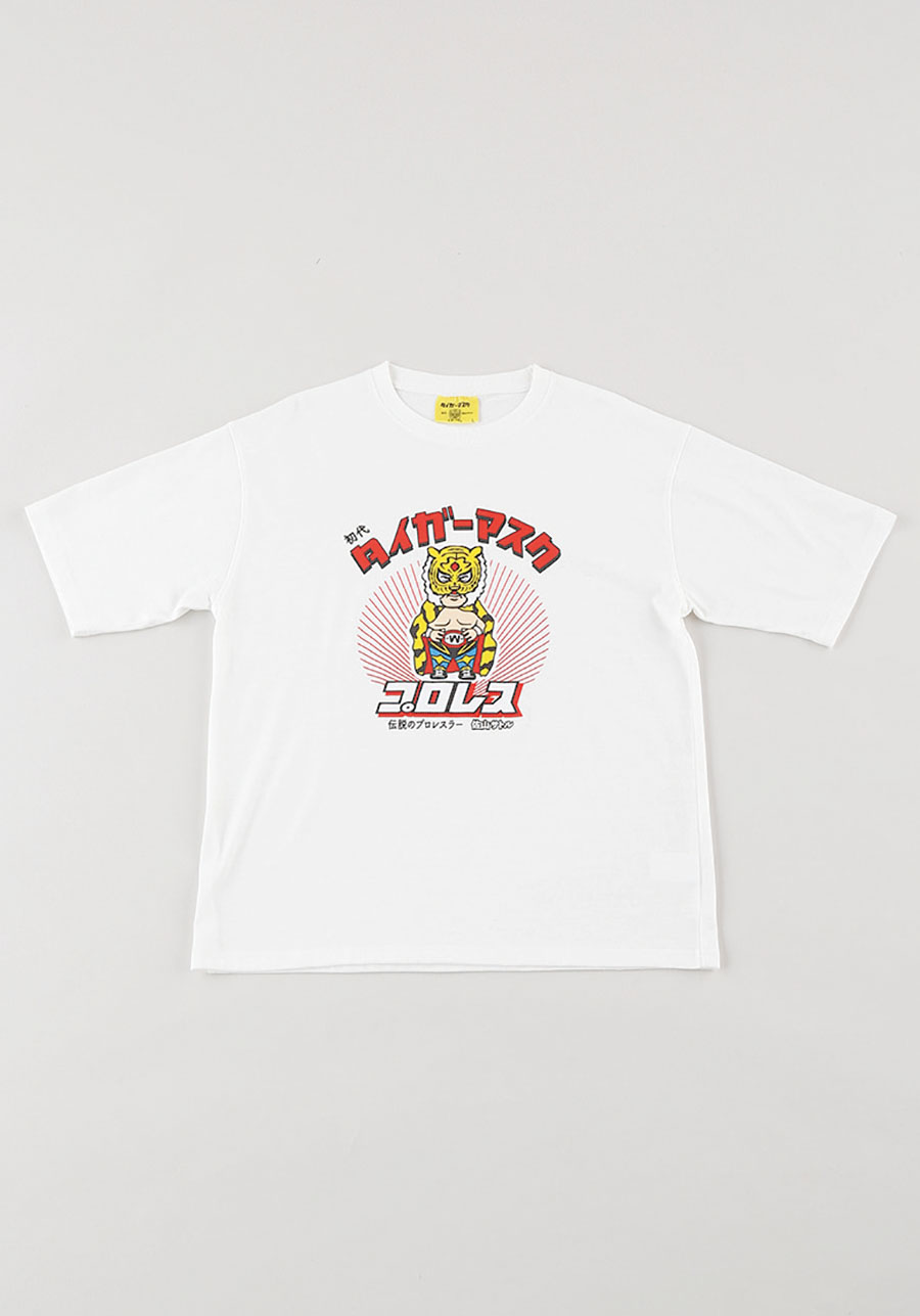 【タイガーマスク】TC天竺プリント半Tシャツ　18枚セット