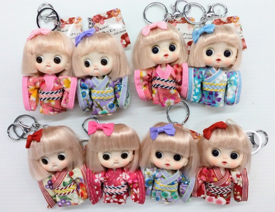 着物のエマちゃんドールチャーム24体セット